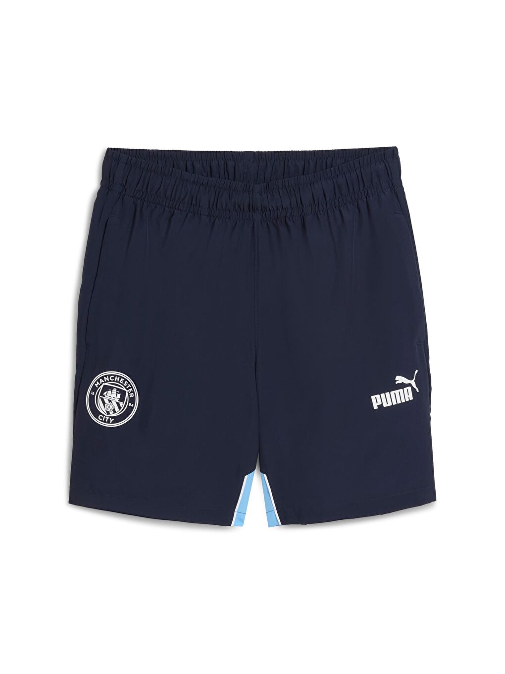 Lacivert Manchester CITY ftblARCHIVE Erkek Şort-5