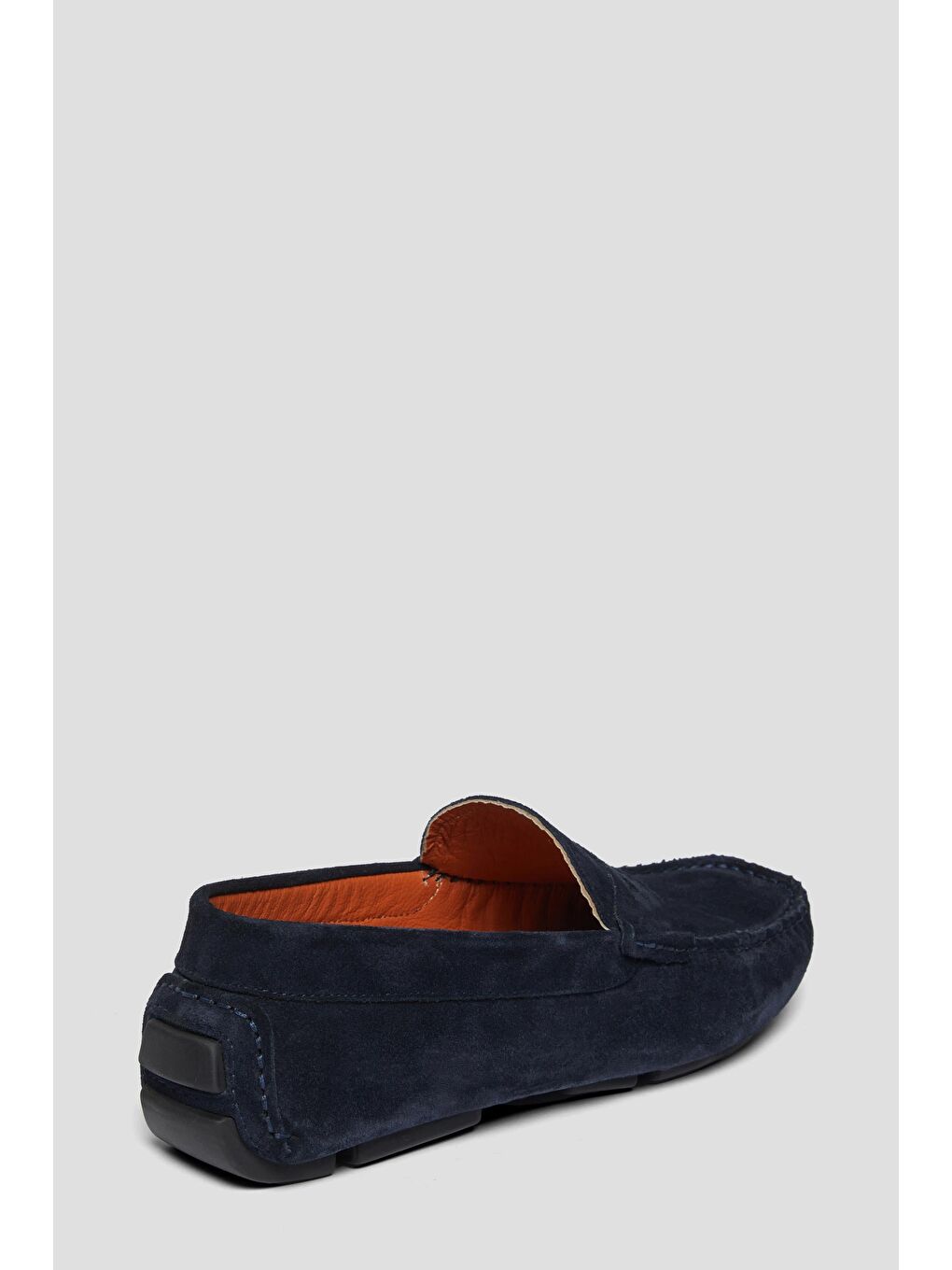 Erkek Lacivert %100 Deri Casual Ayakkabı-2