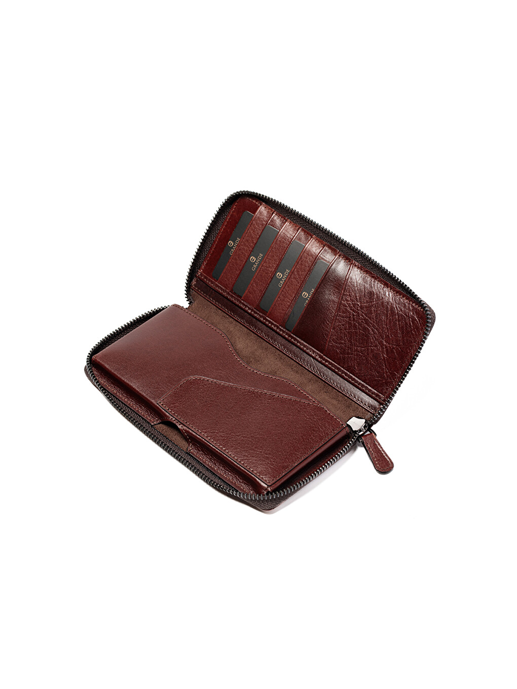 Kahverengi Unisex Cüzdan & Kartlık 1780 Deri Cüzdan Kartlık-3