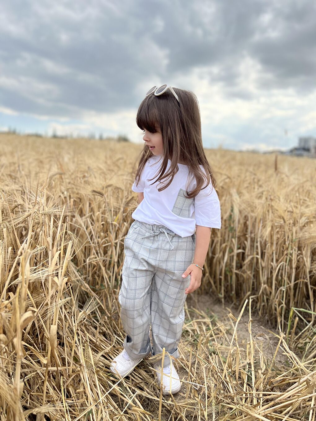 Karışık Ekose Pantolon-2