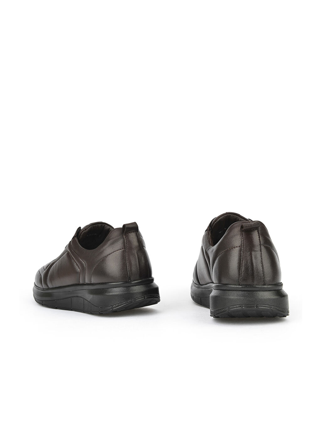 Kahverengi Erkek Hakiki Deri Konfor Ayakkabı 151123Z3658 Kahve-2