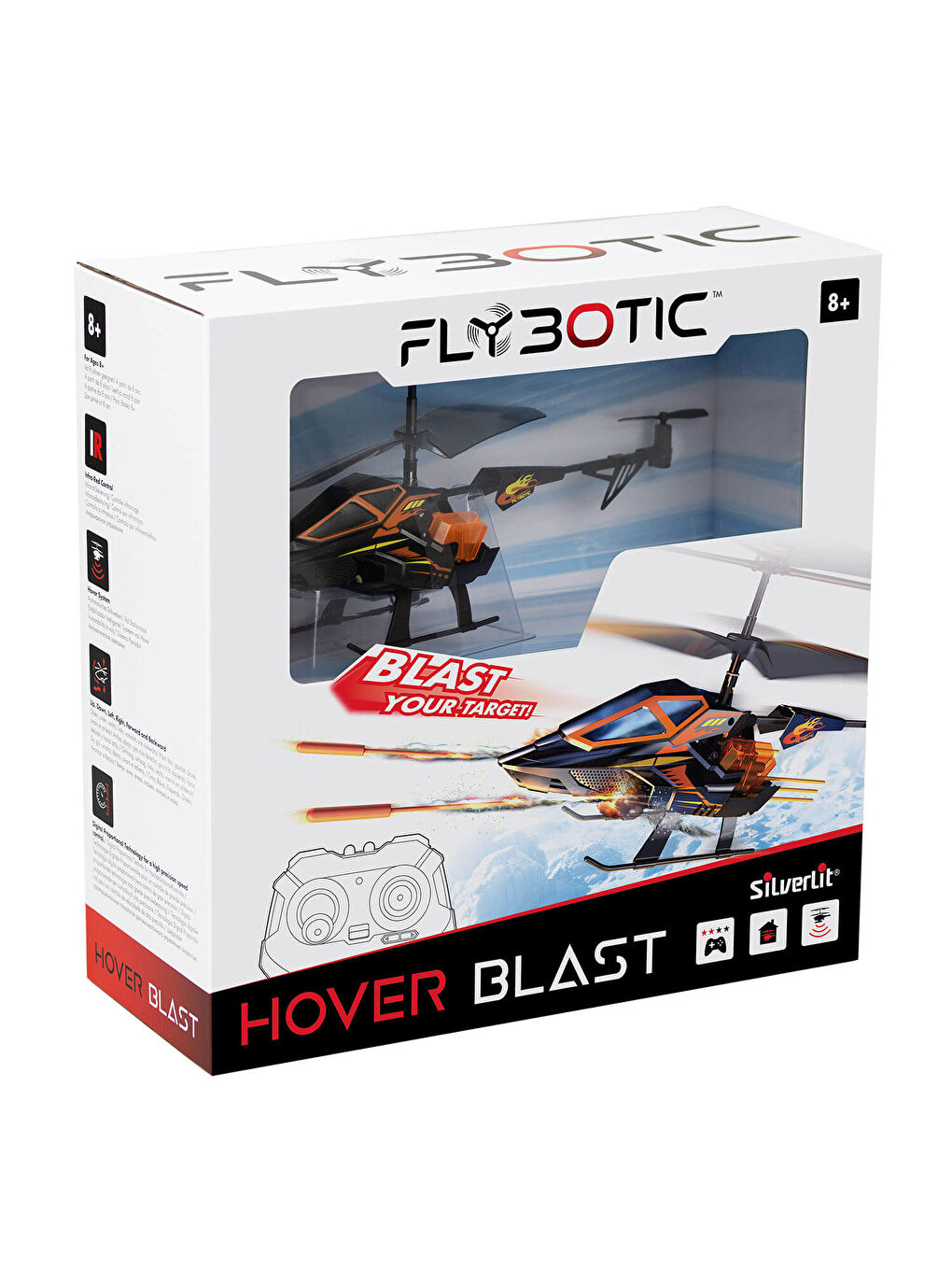 Silverlit Siyah Hover Blast Helikopter 84567 - 4