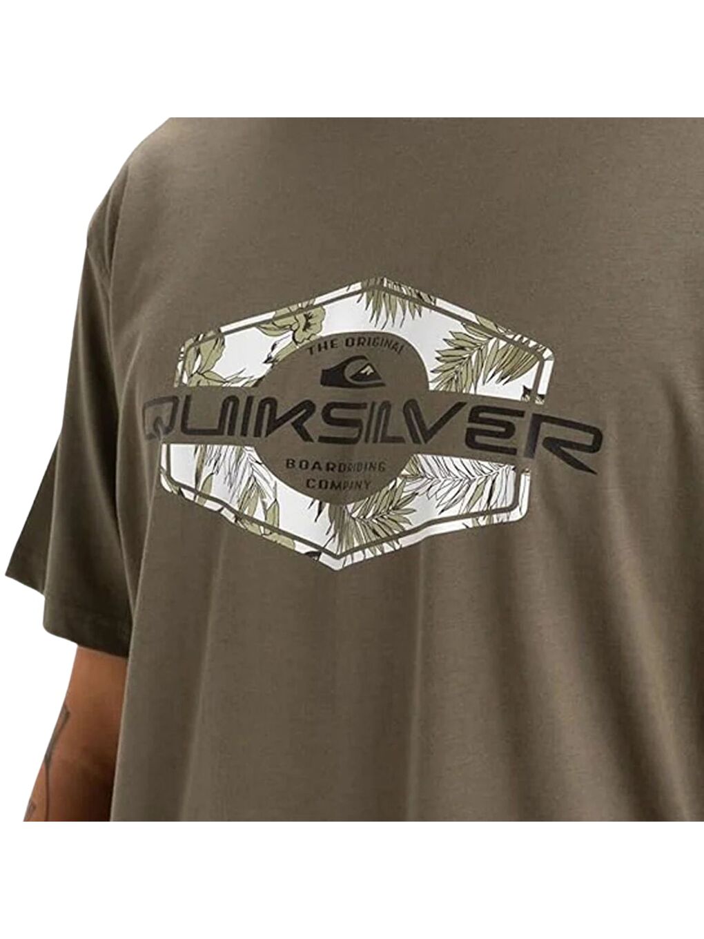 Haki Locked Up Erkek Yeşil Tişört-1