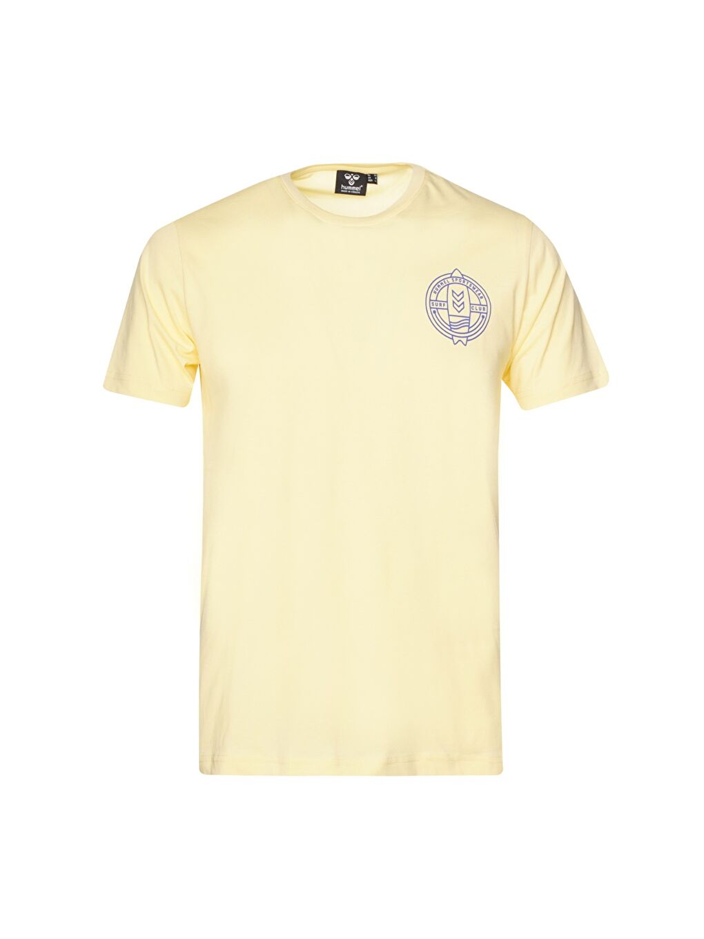 Calvert Erkek Sarı Yuvarlak Yaka Tişört-1