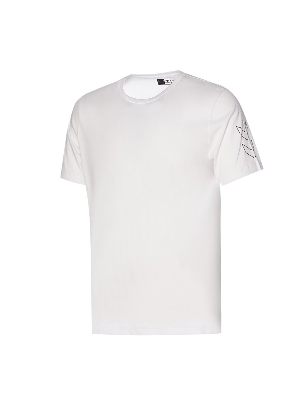 Elemental Chevron Pamuk Erkek Beyaz Yuvarlak Yaka Tişört