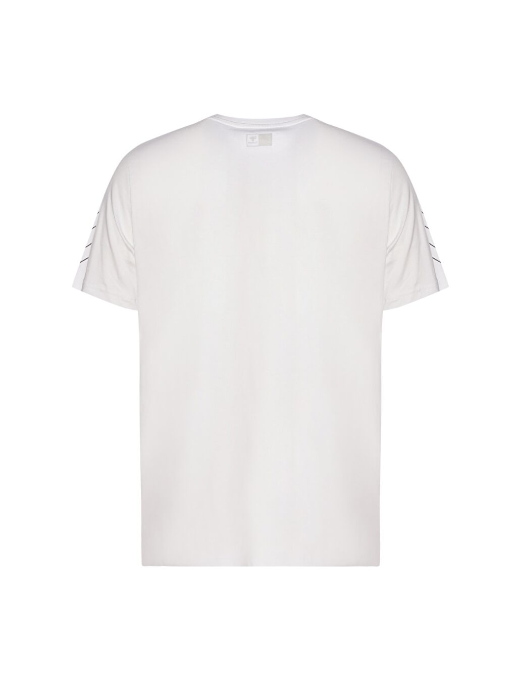 Elemental Chevron Pamuk Erkek Beyaz Yuvarlak Yaka Tişört-2