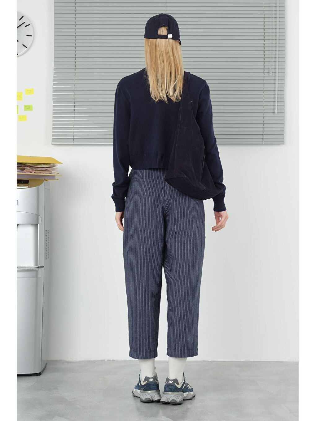 Lena Pantolon Mavi-3