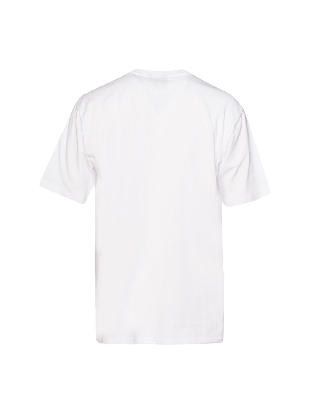 Tef Oversize Erkek Beyaz Yuvarlak Yaka Tişört-2