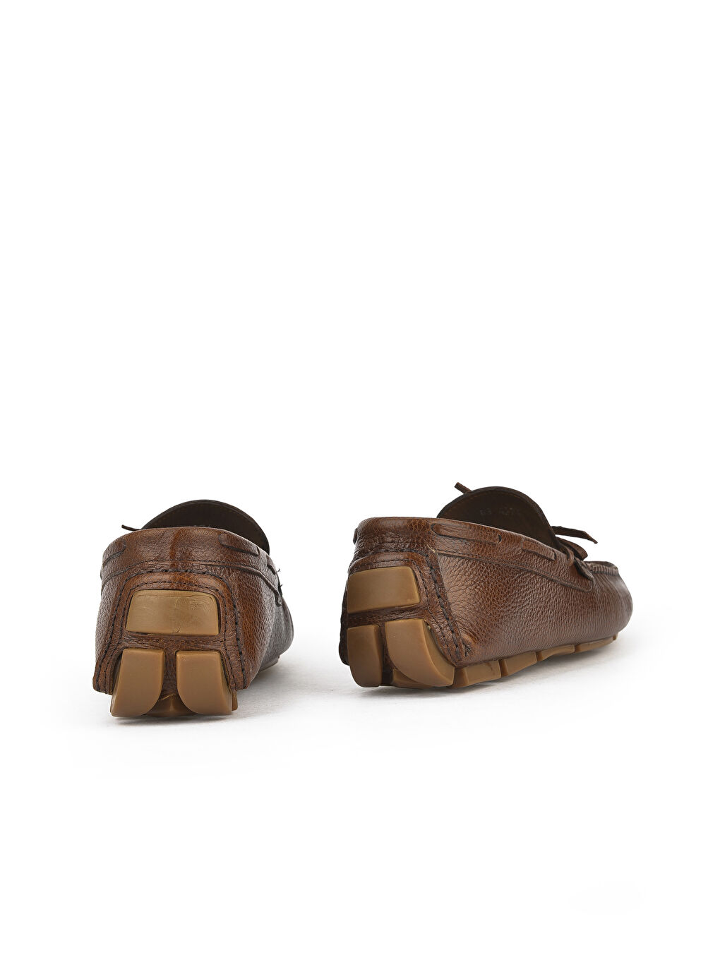 Kahverengi Erkek Hakiki Deri Ayakkabı 151986Z4274 Taba-2