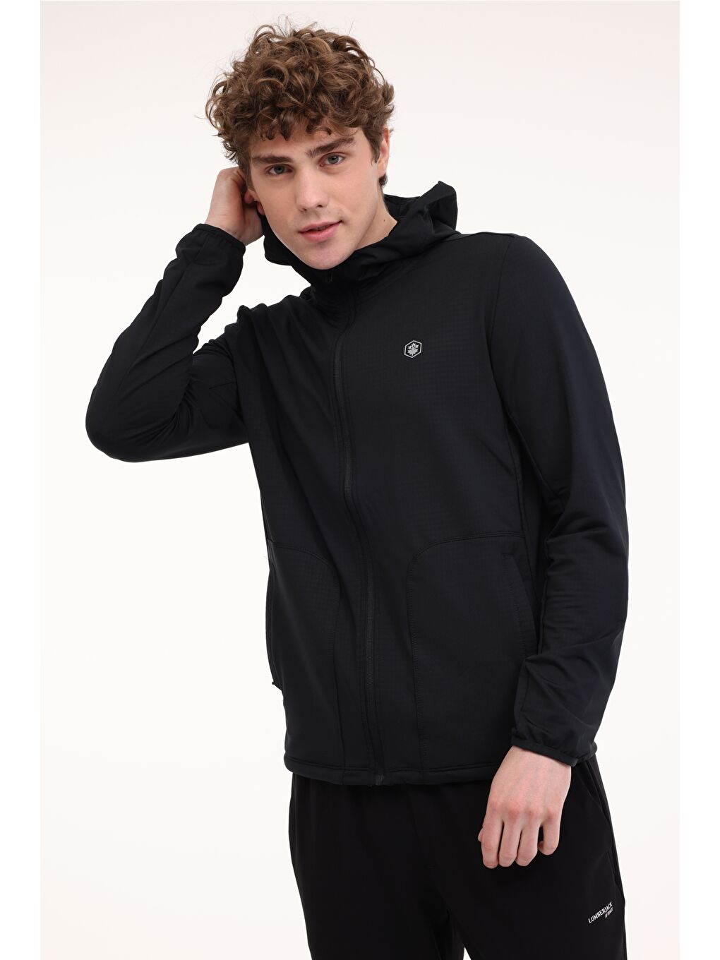 ML JIM 18PRF1-05 5FX Siyah Erkek Eşofman Üstü-4