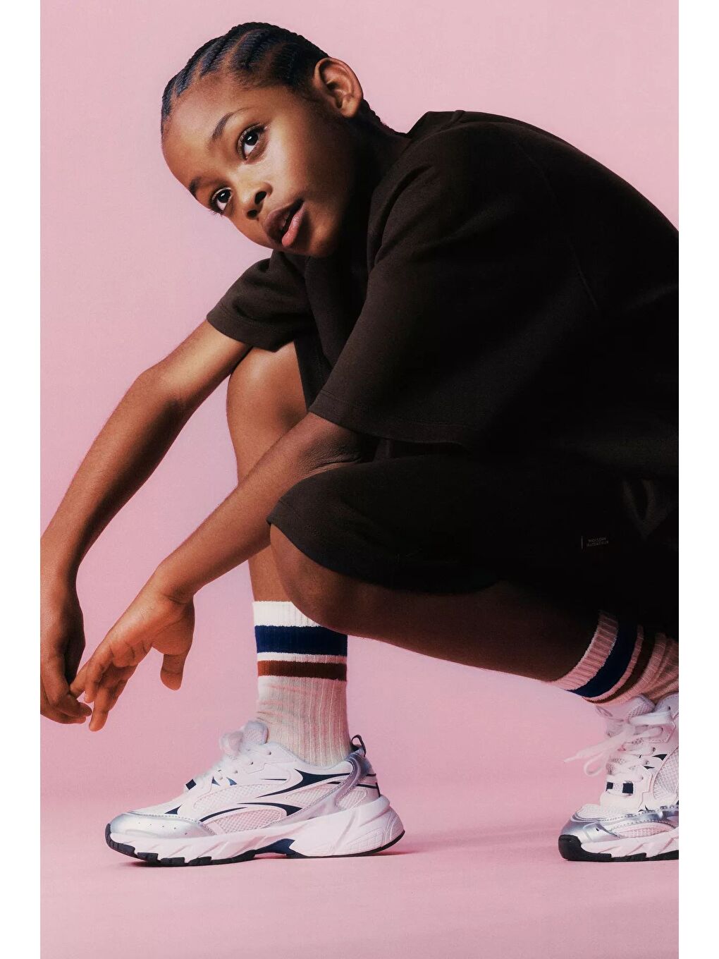 Erkek Çocuk Pamuklu Kahverengi Slogan Baskılı Tişört Şort Takım-2