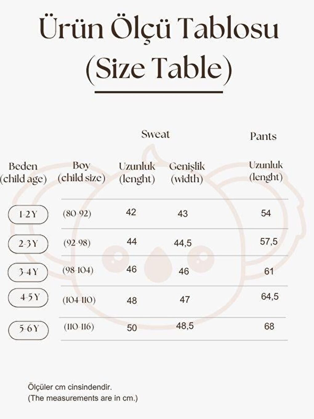 Kahverengi Sarı Sırt Baskılı Balıkçı Yaka Eşofman Takımı-2