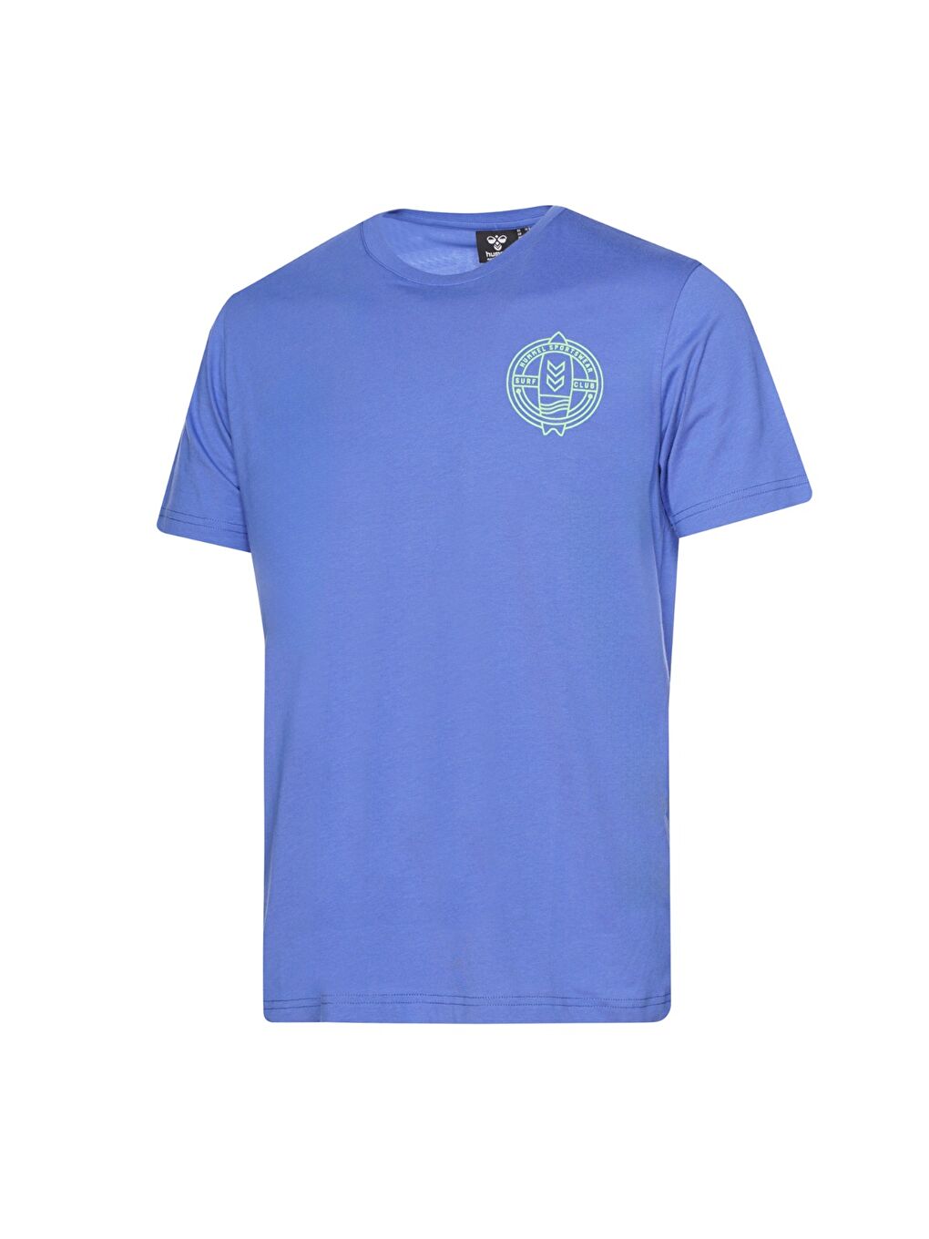 Calvert Erkek Mavi Yuvarlak Yaka Spor Tişört