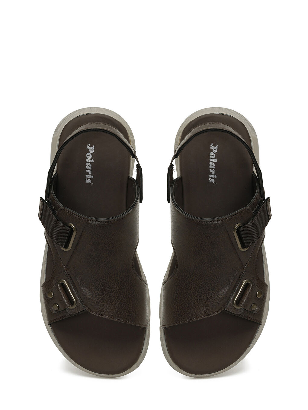 408048.M5FX Kahverengi Erkek Sandalet-3