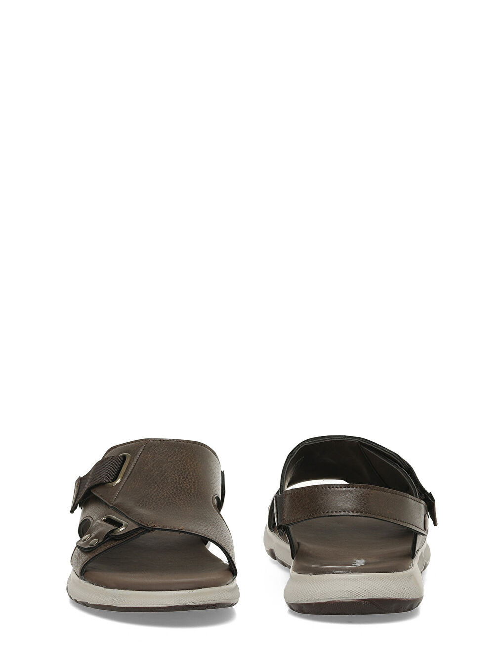 408048.M5FX Kahverengi Erkek Sandalet-4