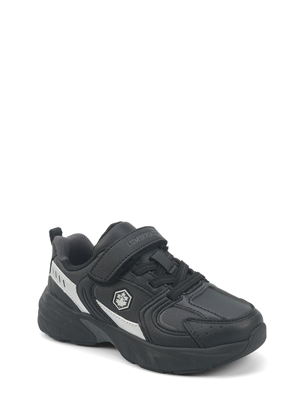 POLITA PU 5PR Siyah Erkek Çocuk Spor Ayakkabı-1