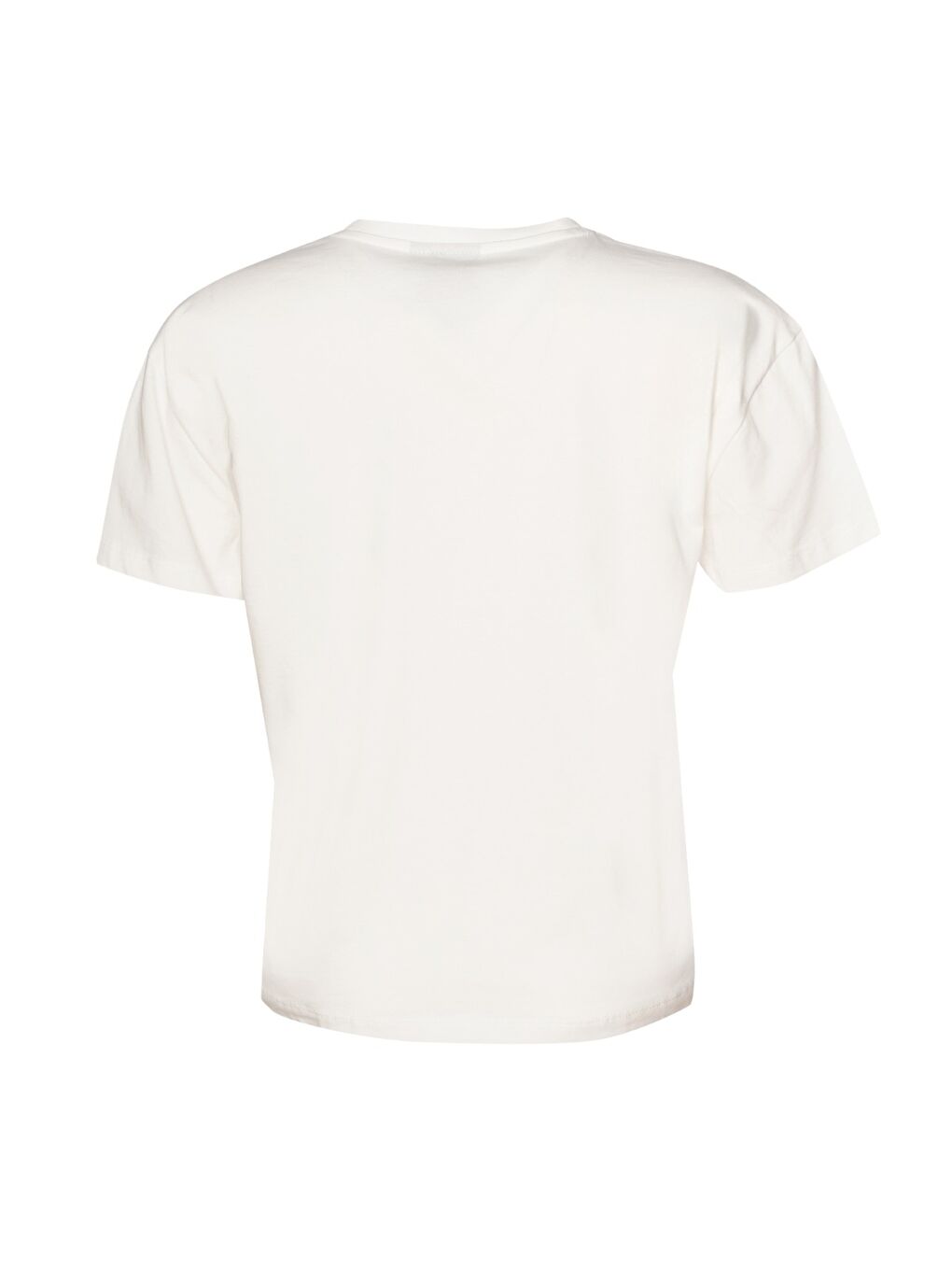 Boel Kadın Beyaz Yuvarlak Yaka Tişört-2