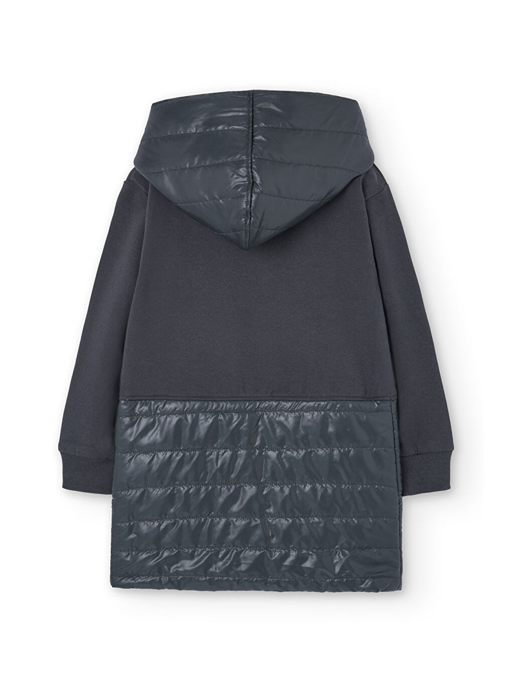 Antrasit Kız Çocuk Elbise-2