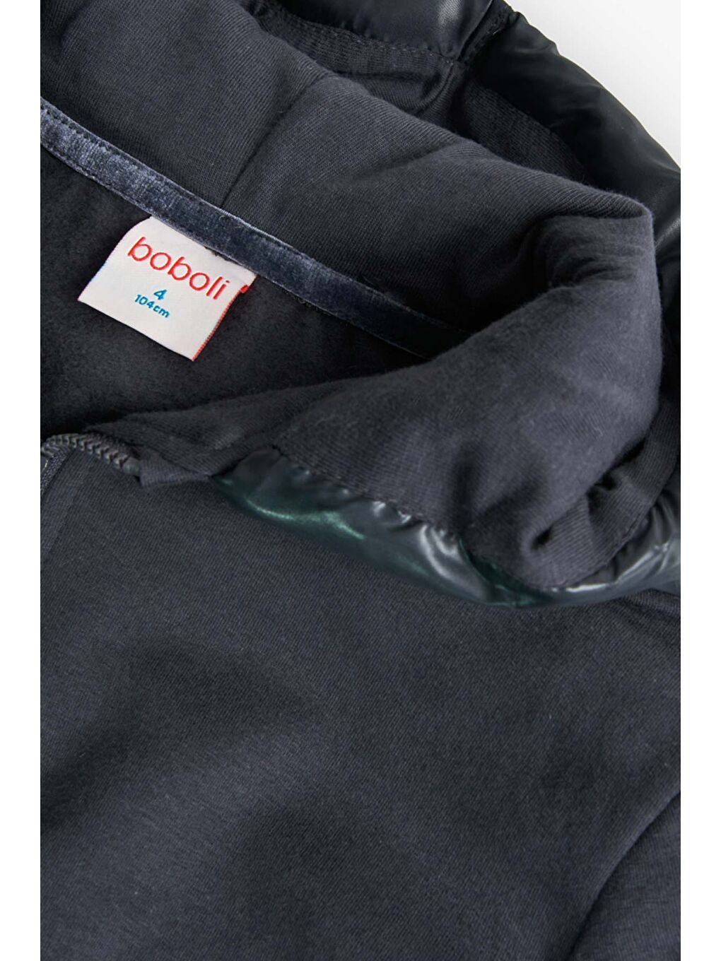 Antrasit Kız Çocuk Elbise-3