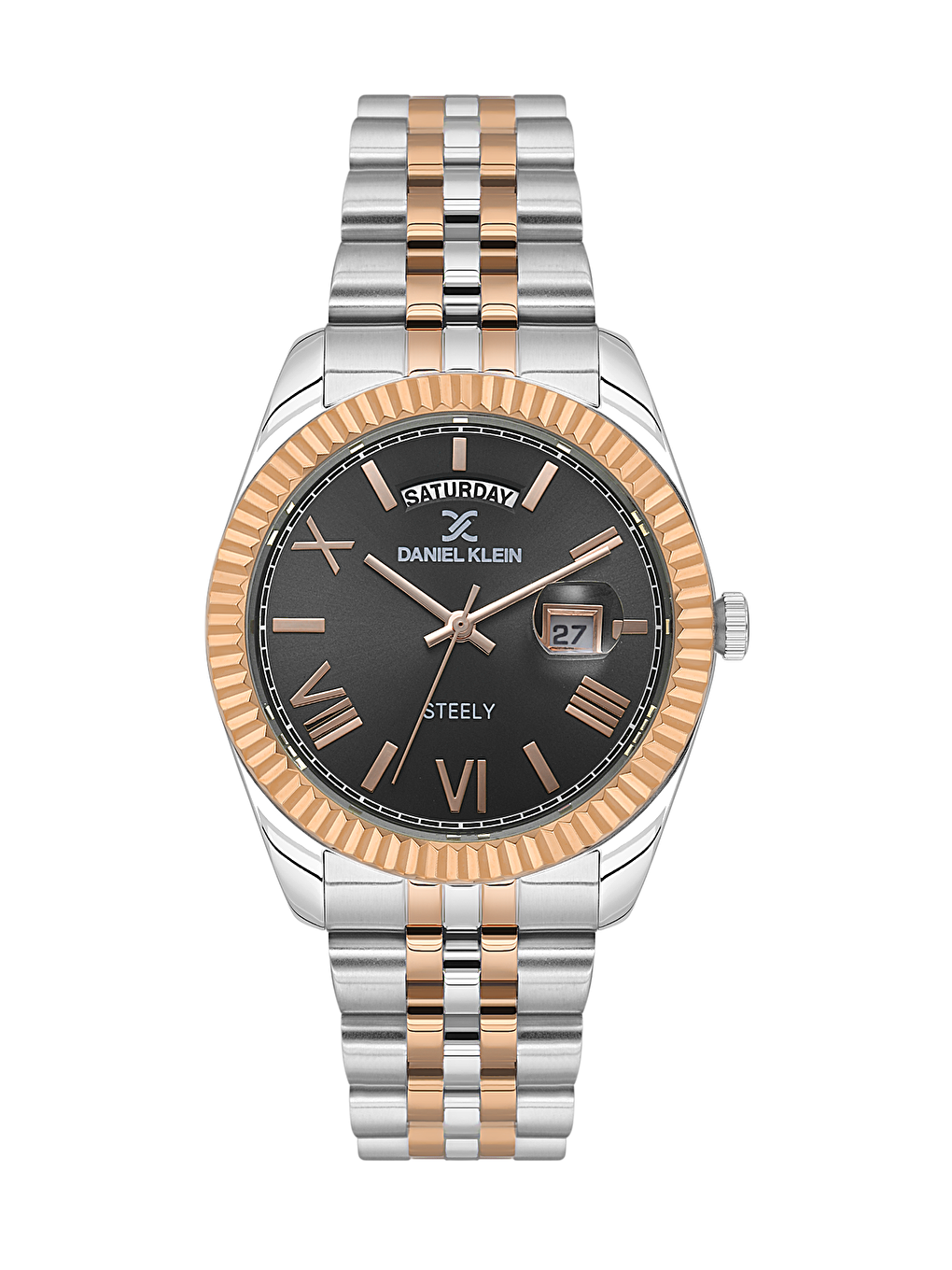 Gri DK.1.14026-5 Steely Erkek Kol Saati