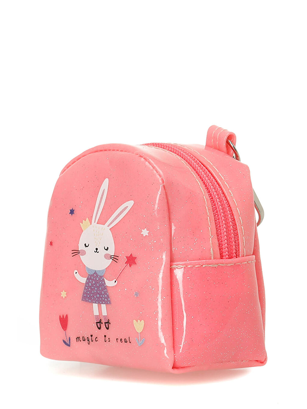 MAGIC RABBIT BZK 5PR Pembe Kız Çocuk Bozuk Para Cüzdanı-1