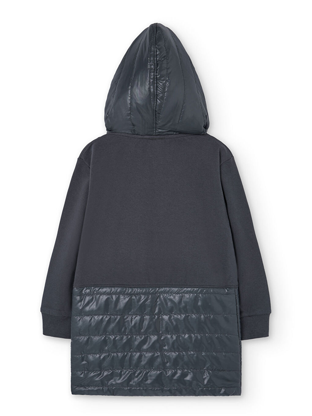 Antrasit Kız Çocuk Elbise-6