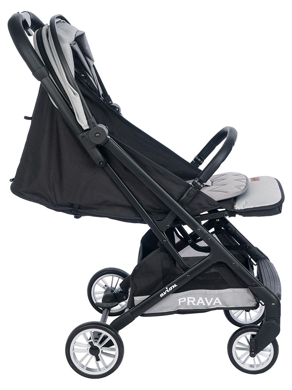 Prava Avion Kabin Boy Bebek Arabası Füme - 7