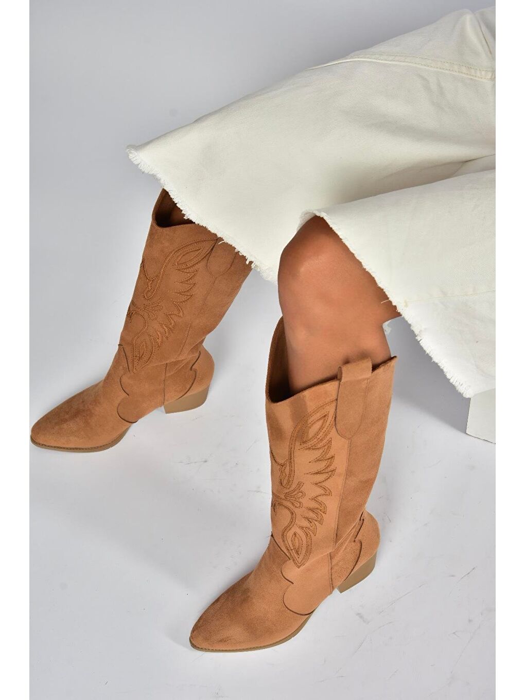 Kahverengi Taba Kadın Çizme V820356002