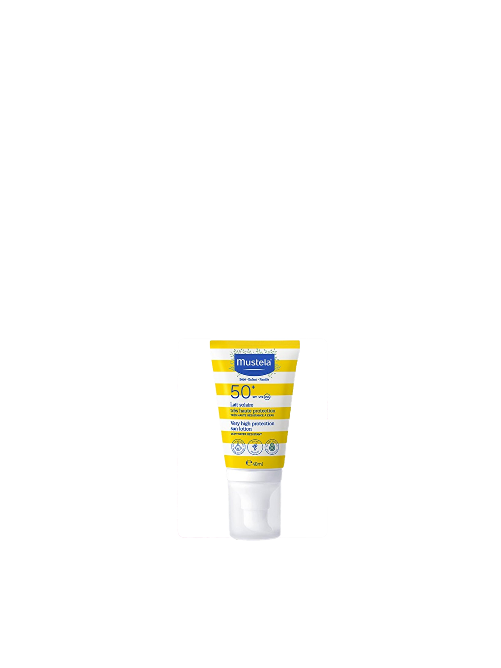 Mustela Renksiz Very High Protection Sun Lotion SPF 50+ 40 ml