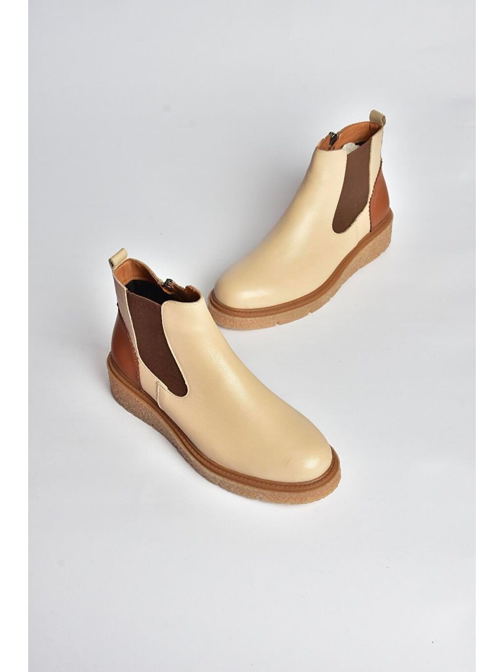 Bej Kadın Bot V555115103-2