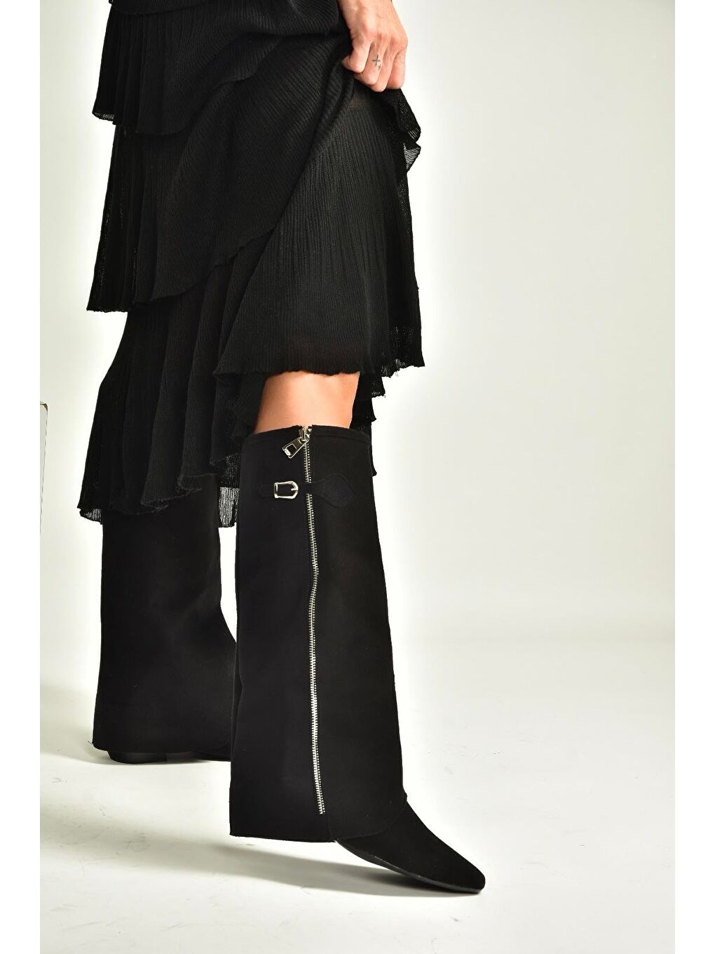 Siyah Kadın Çizme V380526402