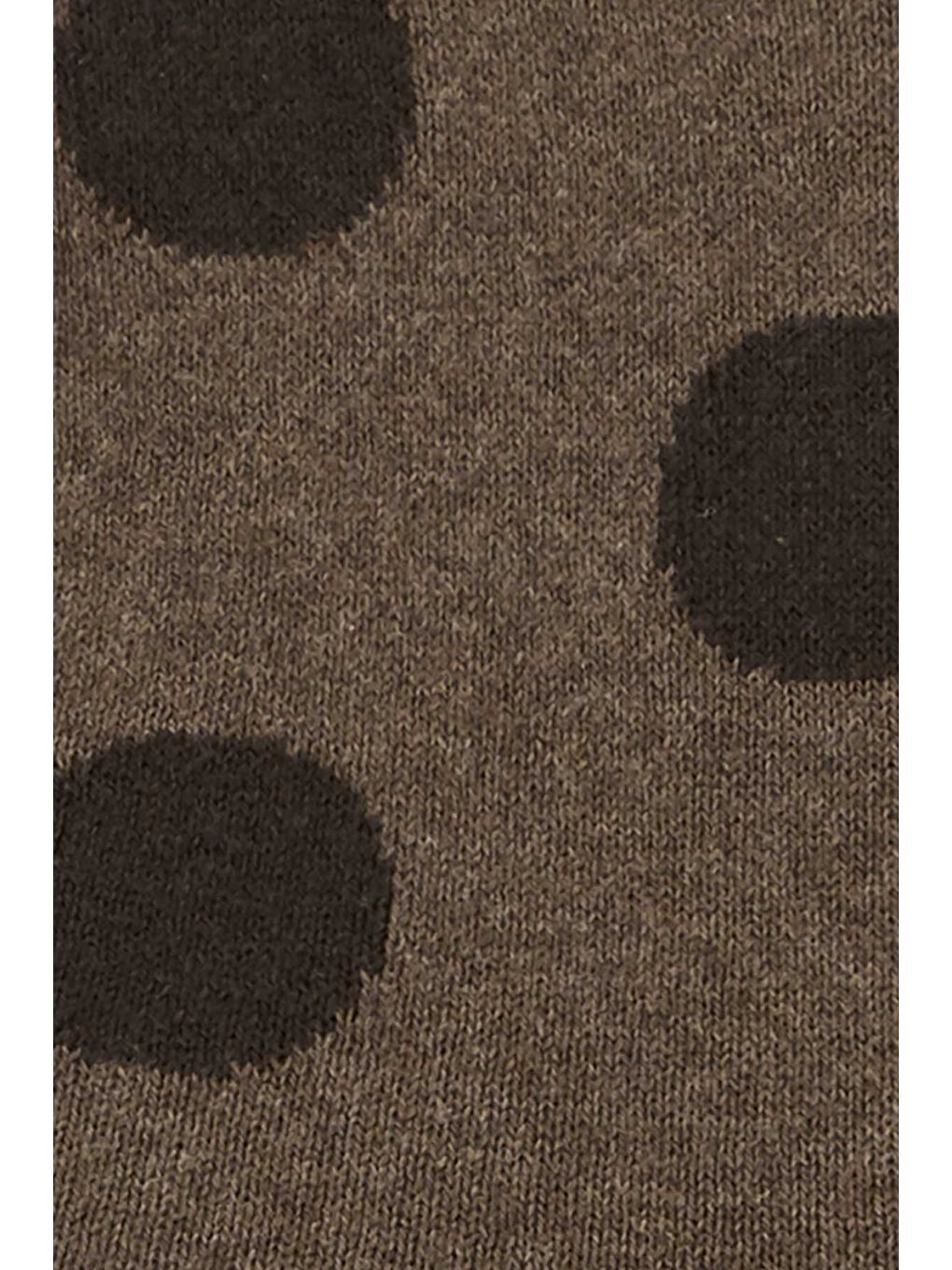 Kız Bebek 3'lü Salopet Set Kahverengi-4