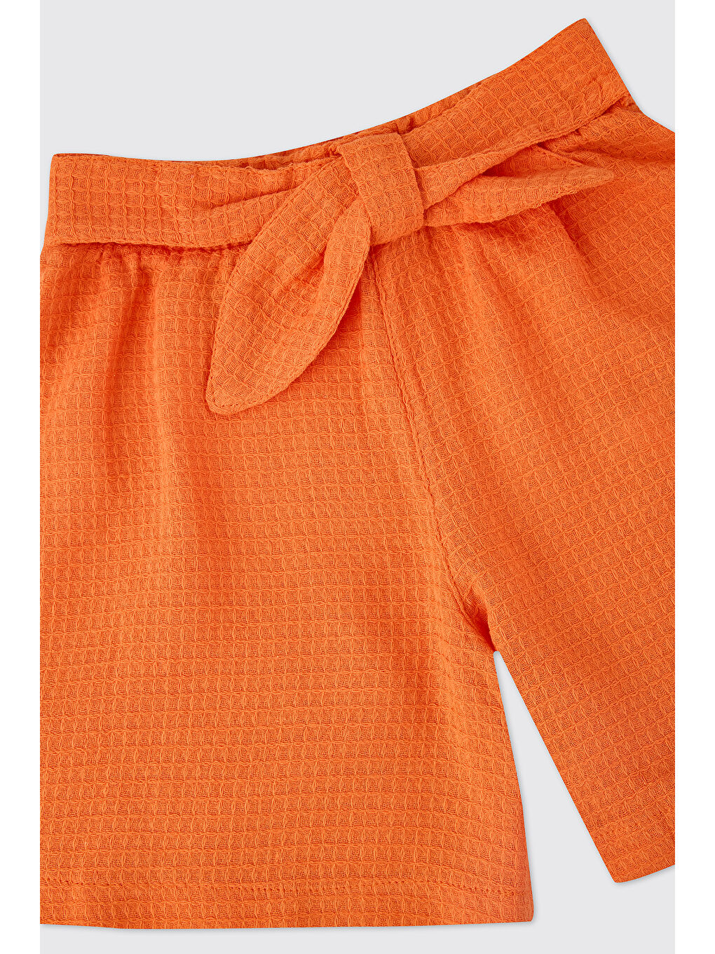 Turuncu Kız Çocuk Oranj Şort-2