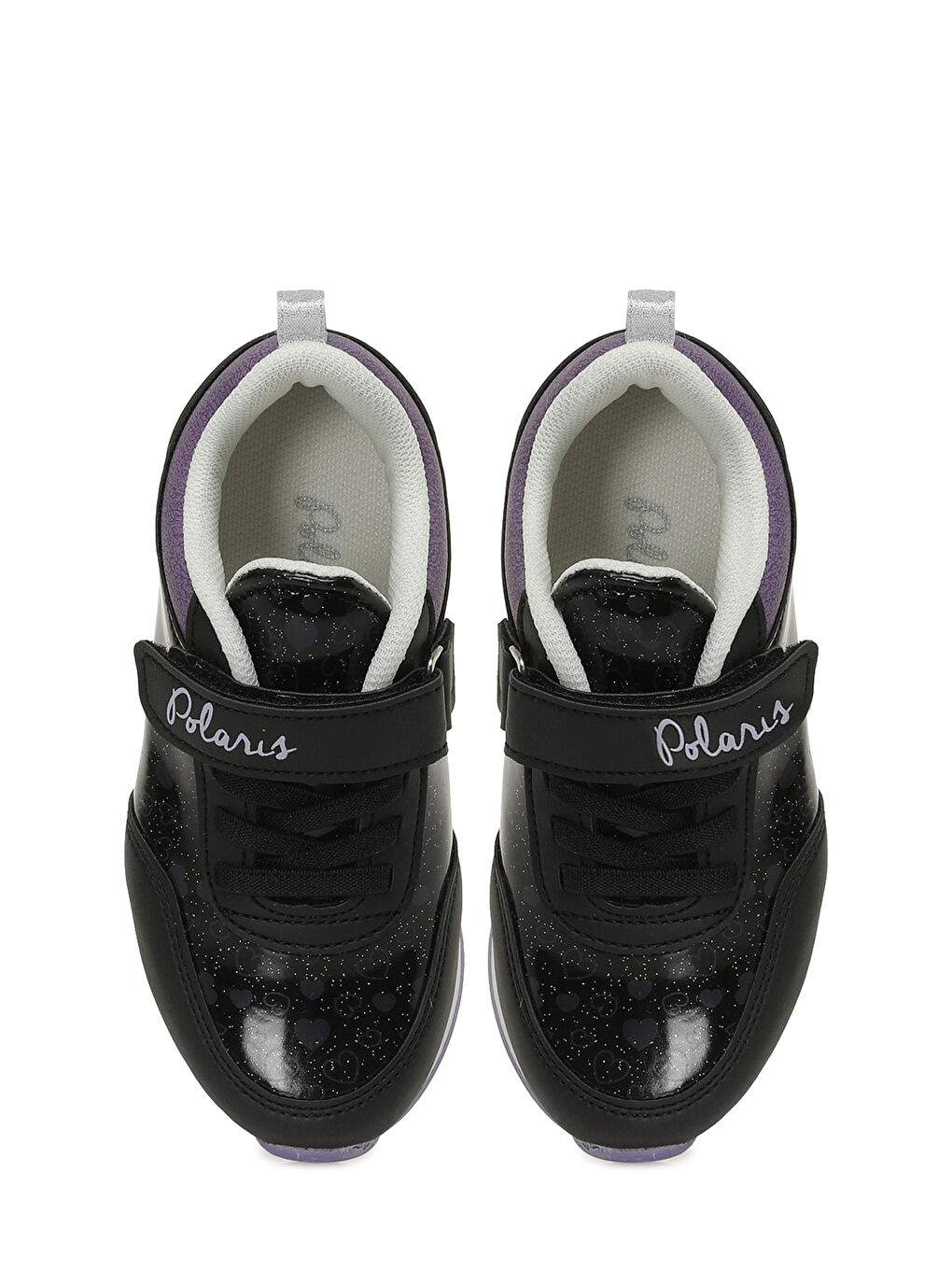 DUCA.P5PR Siyah Kız Çocuk Spor Ayakkabı-3