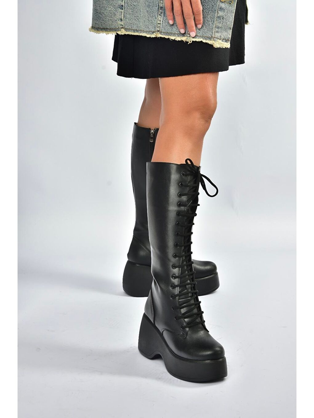 Siyah Kadın Çizme V965307009-3