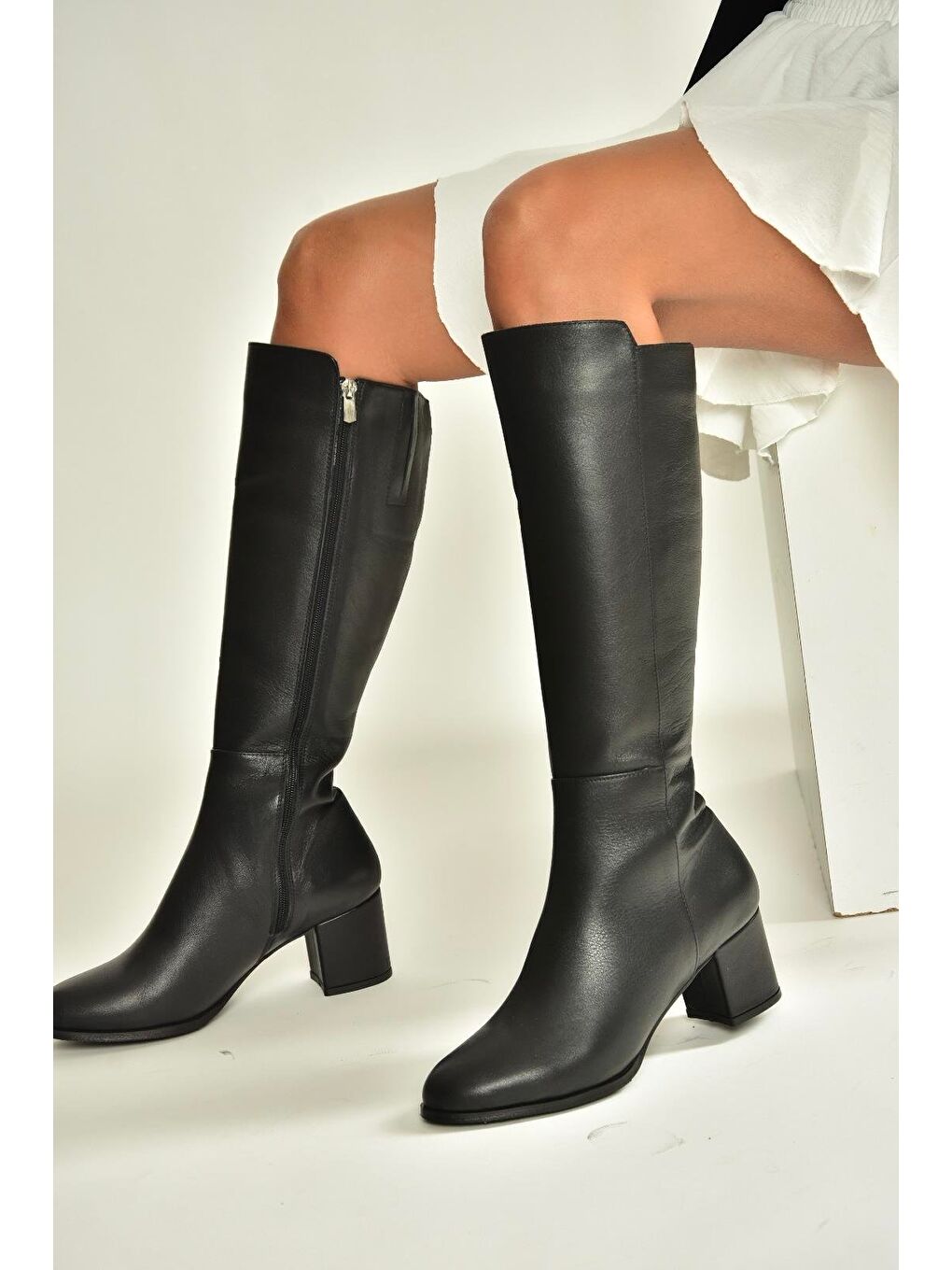 Siyah Kadın Çizme V468213103-1