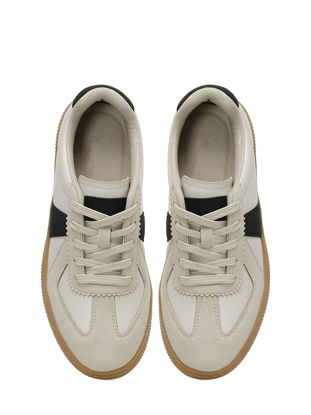 25S-028 5FX Bej Kadın Sneaker-3