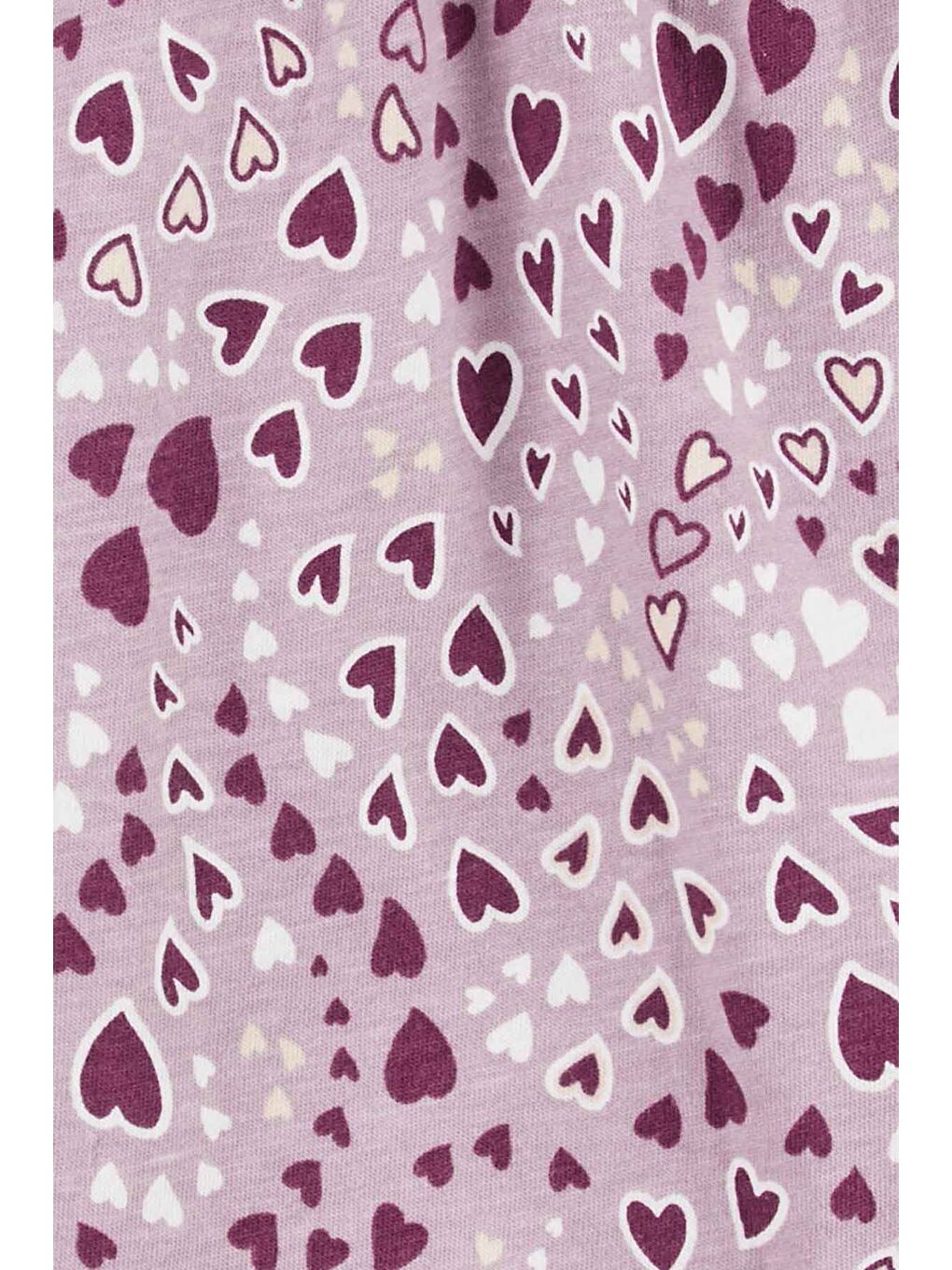 Kız Bebek 2'li Alt Üst Set Mor-1