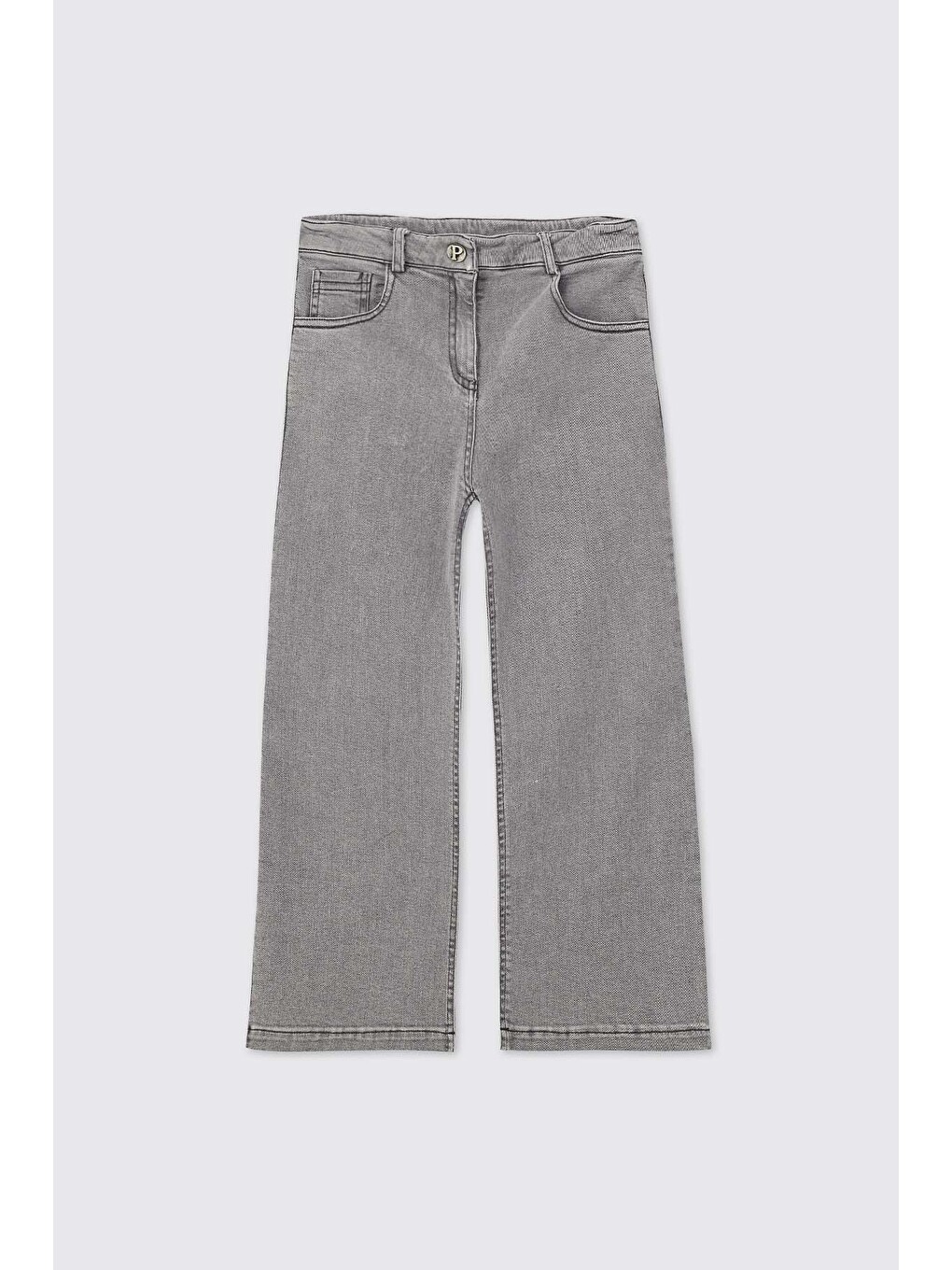 Erkek Çocuk Gri Jean Pantolon