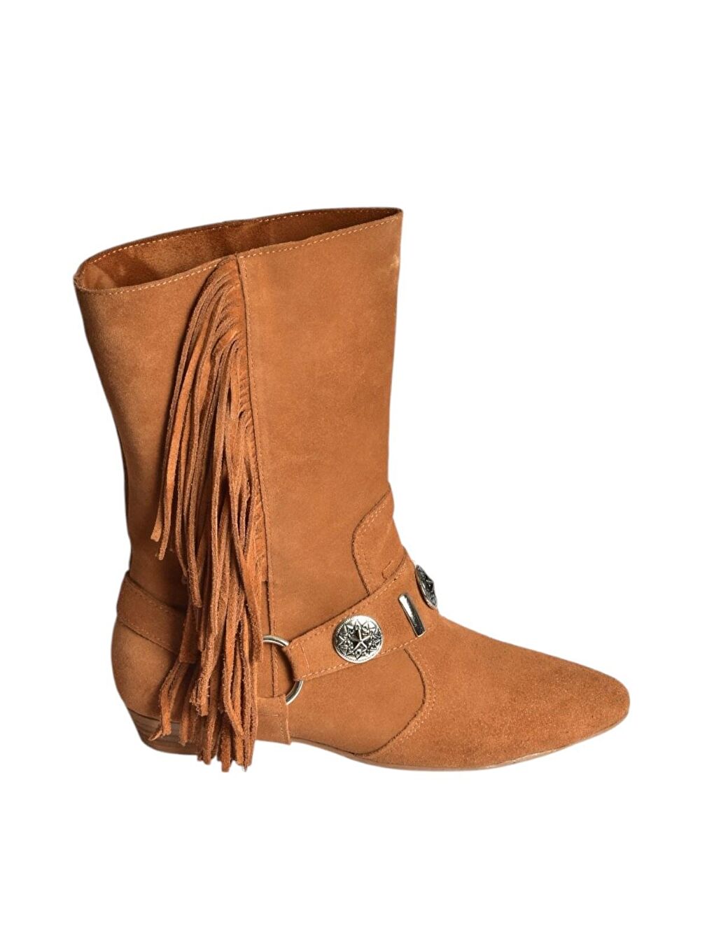 Kahverengi Taba Kadın Bot V380625502-5