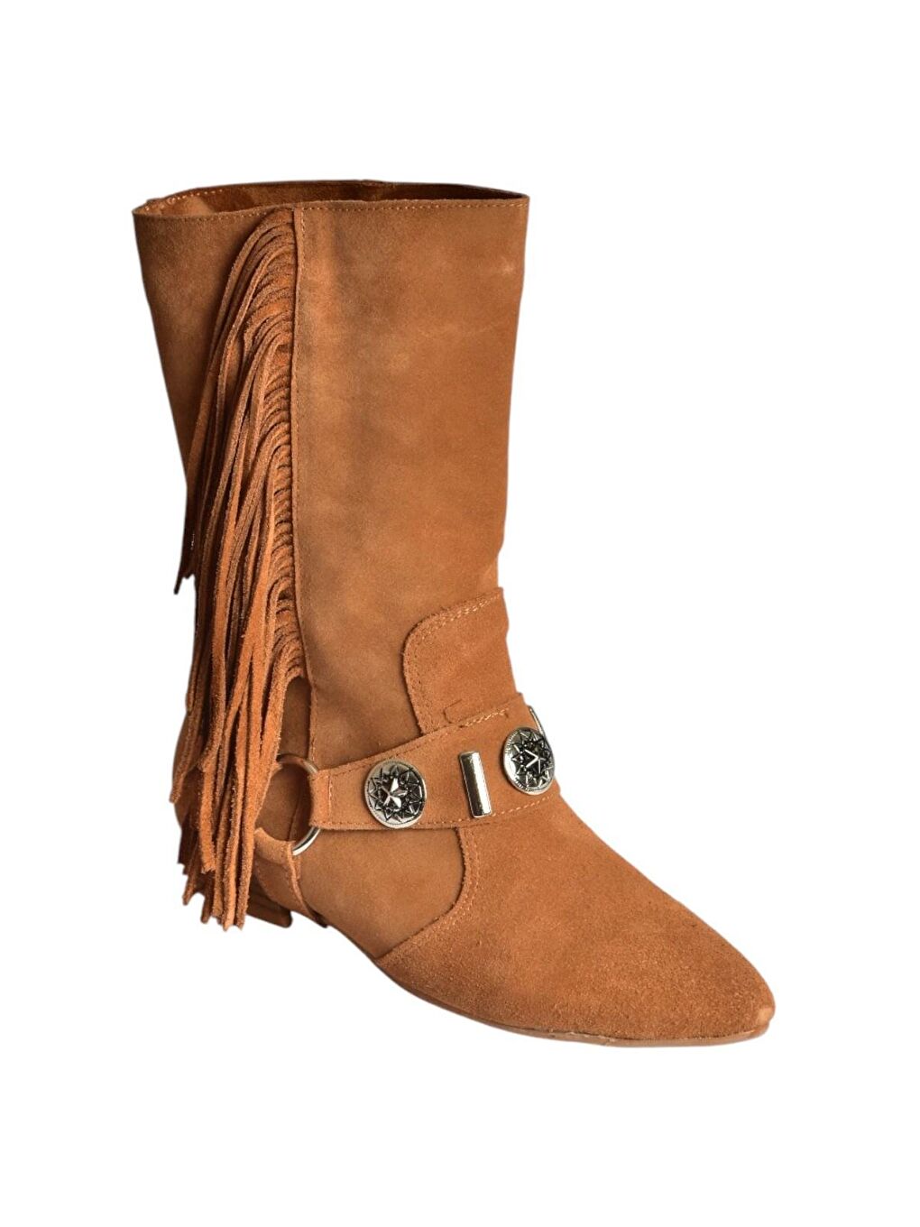 Kahverengi Taba Kadın Bot V380625502-6