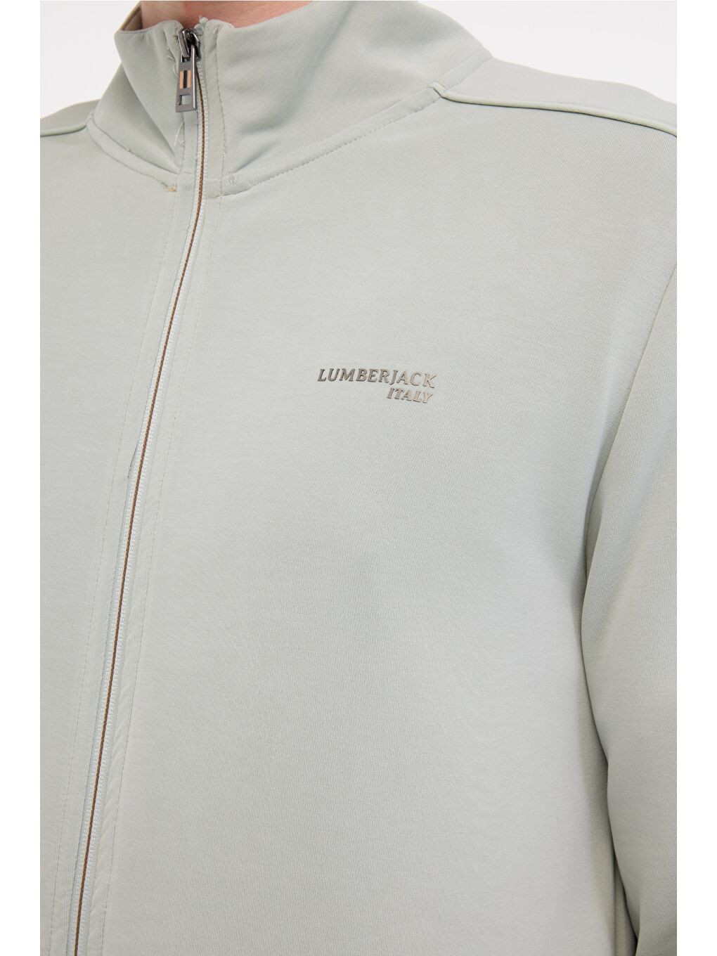 Yeşil ML PAULT 18HS70 5FX Mint Erkek Eşofman Üstü-3