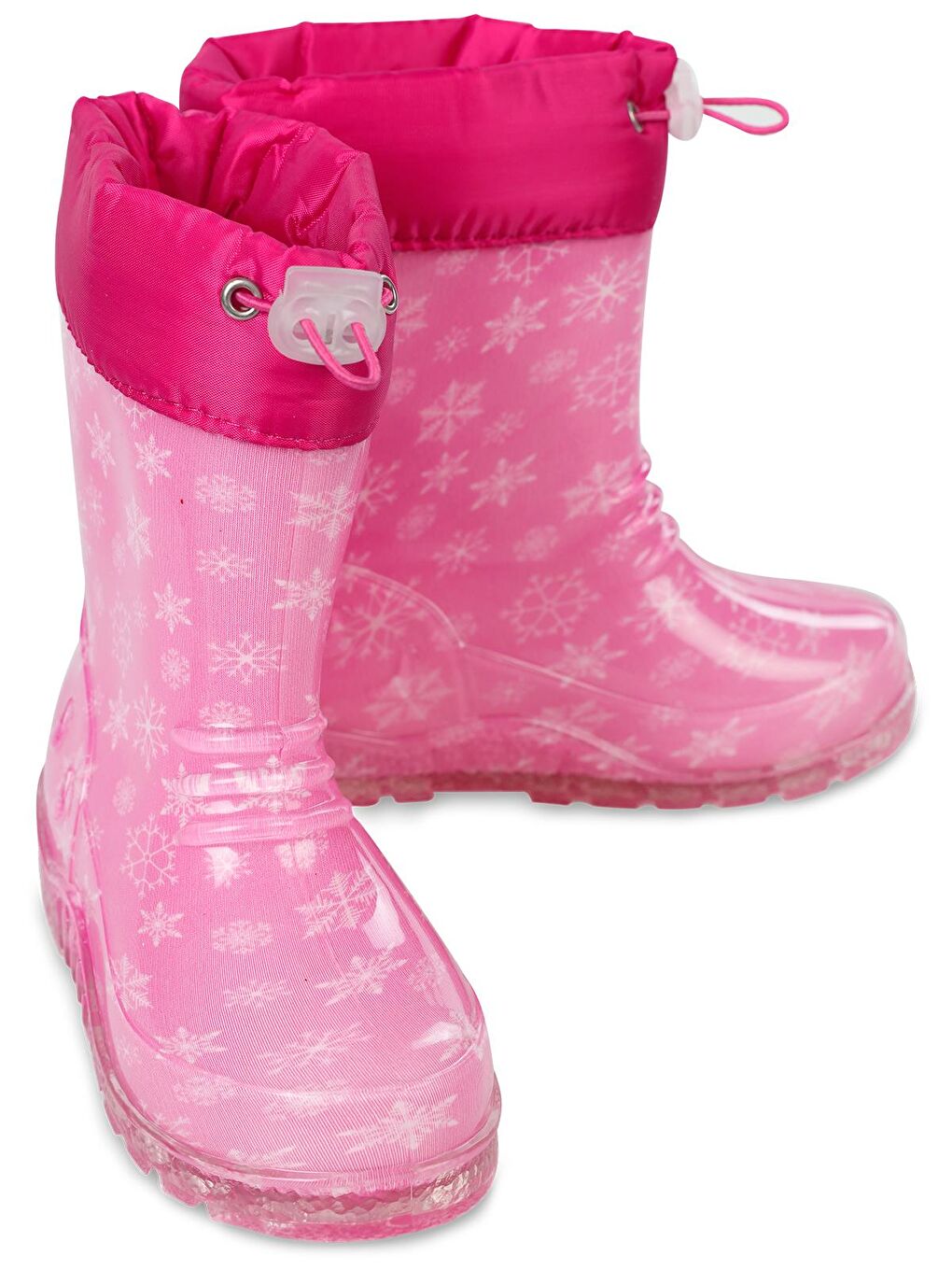 Civil Pembe Boots Kız Çocuk Çizme 30-36 Numara Pembe - 1