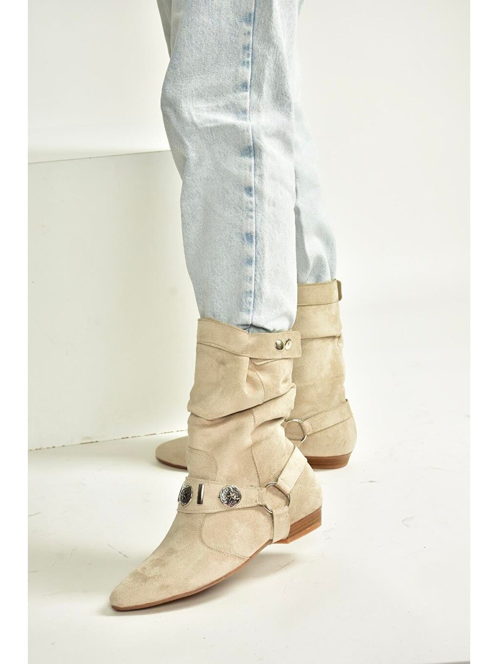 Bej Kadın Bot V380519002-4