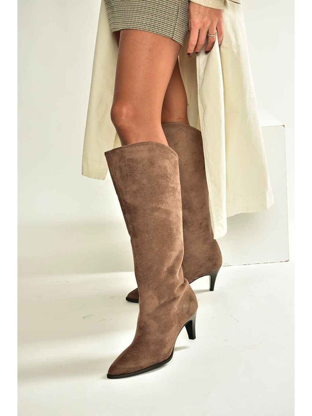 Kahverengi Kadın Çizme V404021102-2