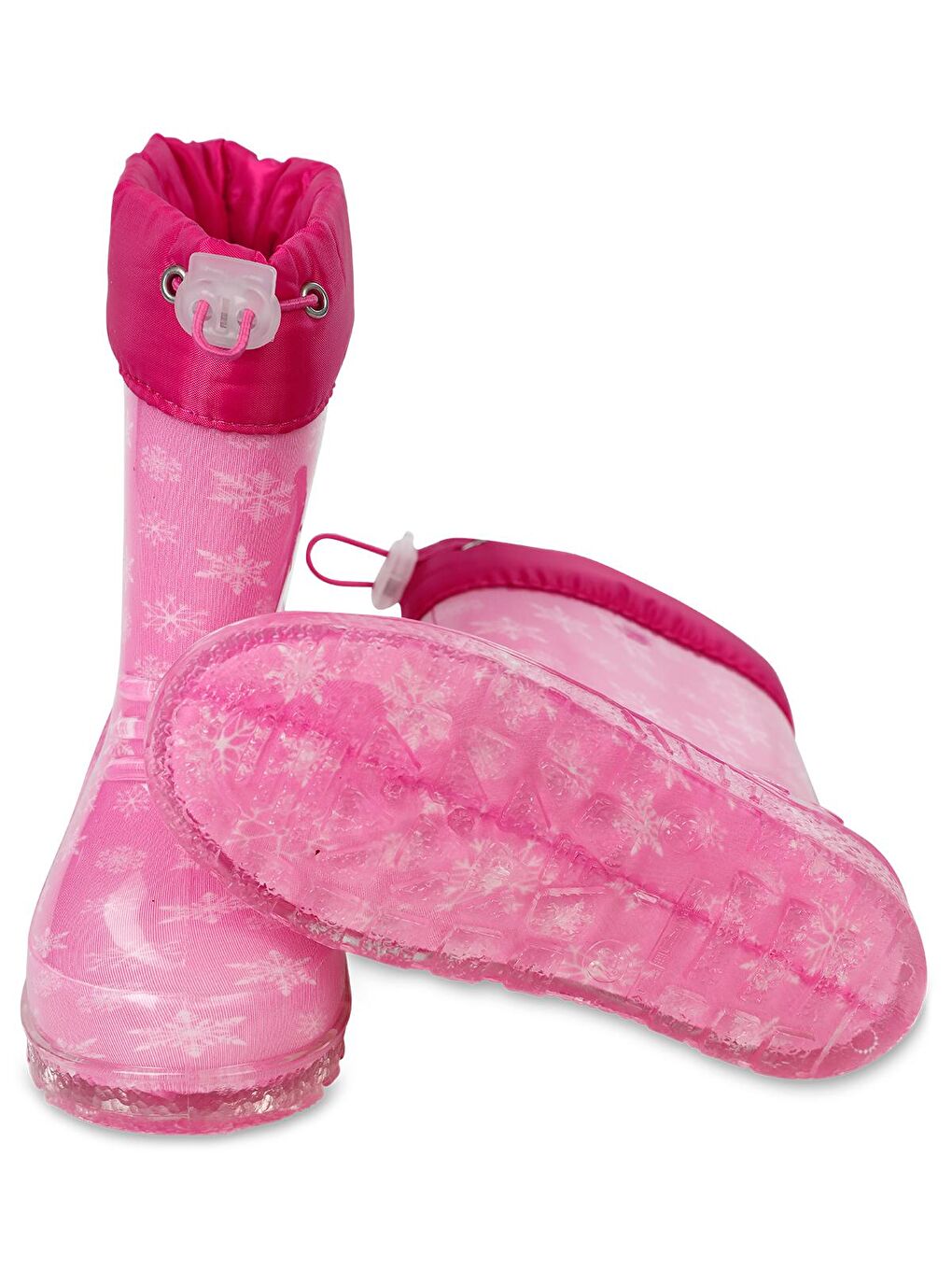 Civil Pembe Boots Kız Çocuk Çizme 30-36 Numara Pembe - 4