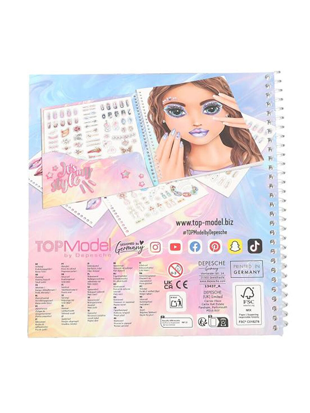 Makyaj Tasarım ve Çıkartma 13437-2