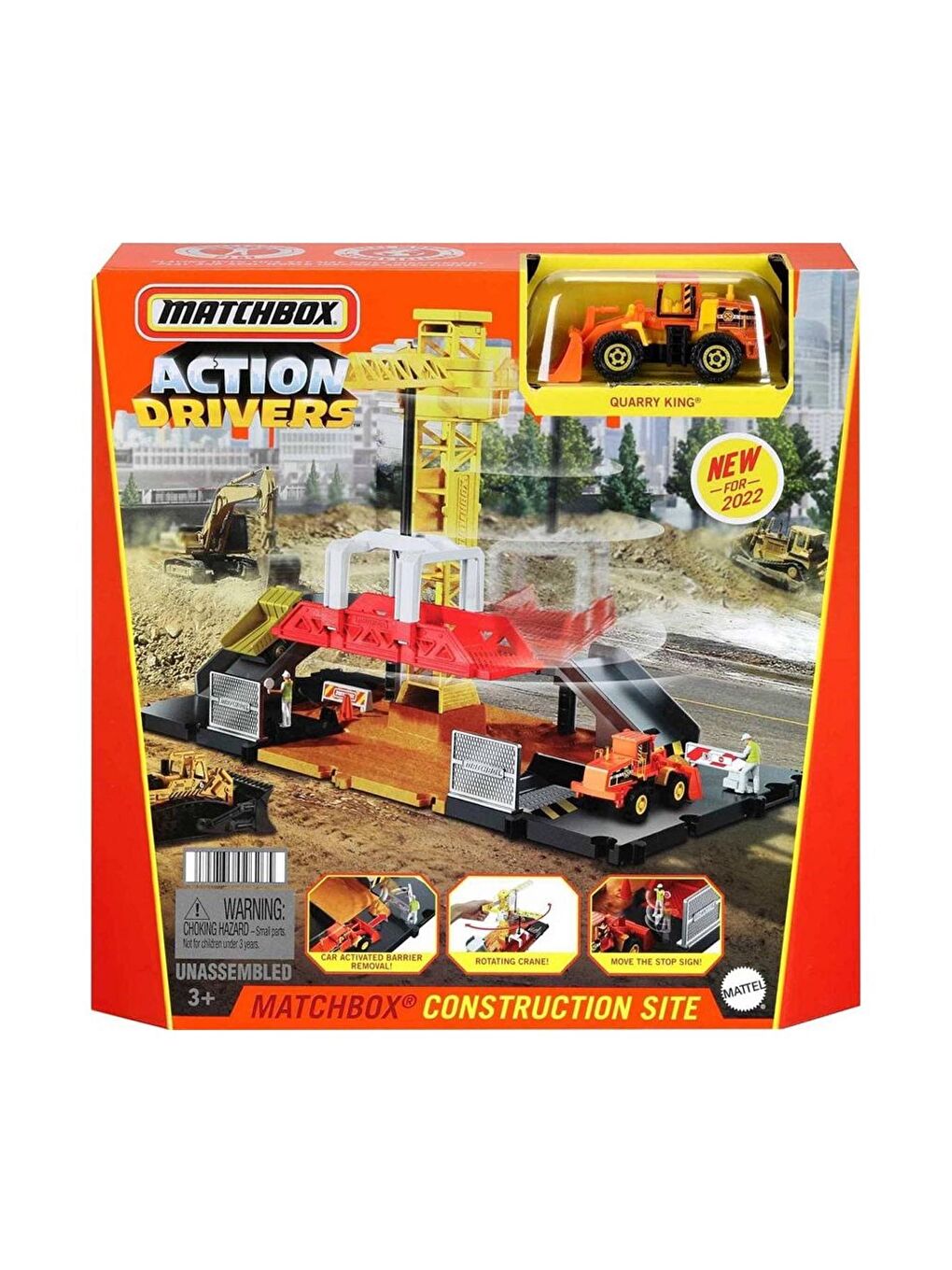 Matchbox Karışık Aksiyon Sürücüleri Oyun Seti HDL33 - 4