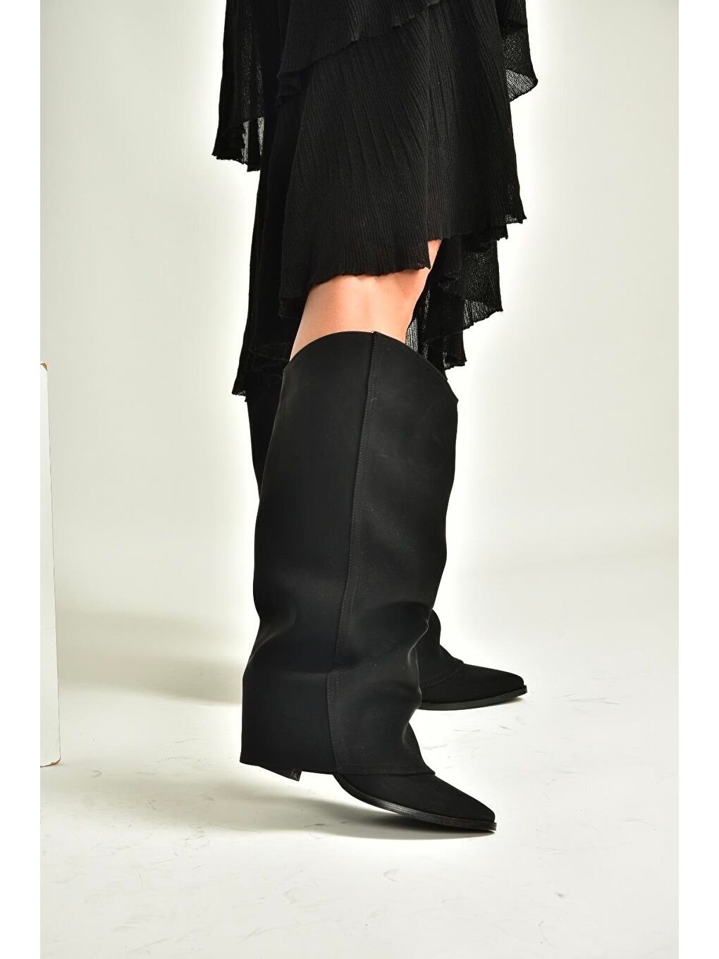 Siyah Kadın Çizme V846846001-4