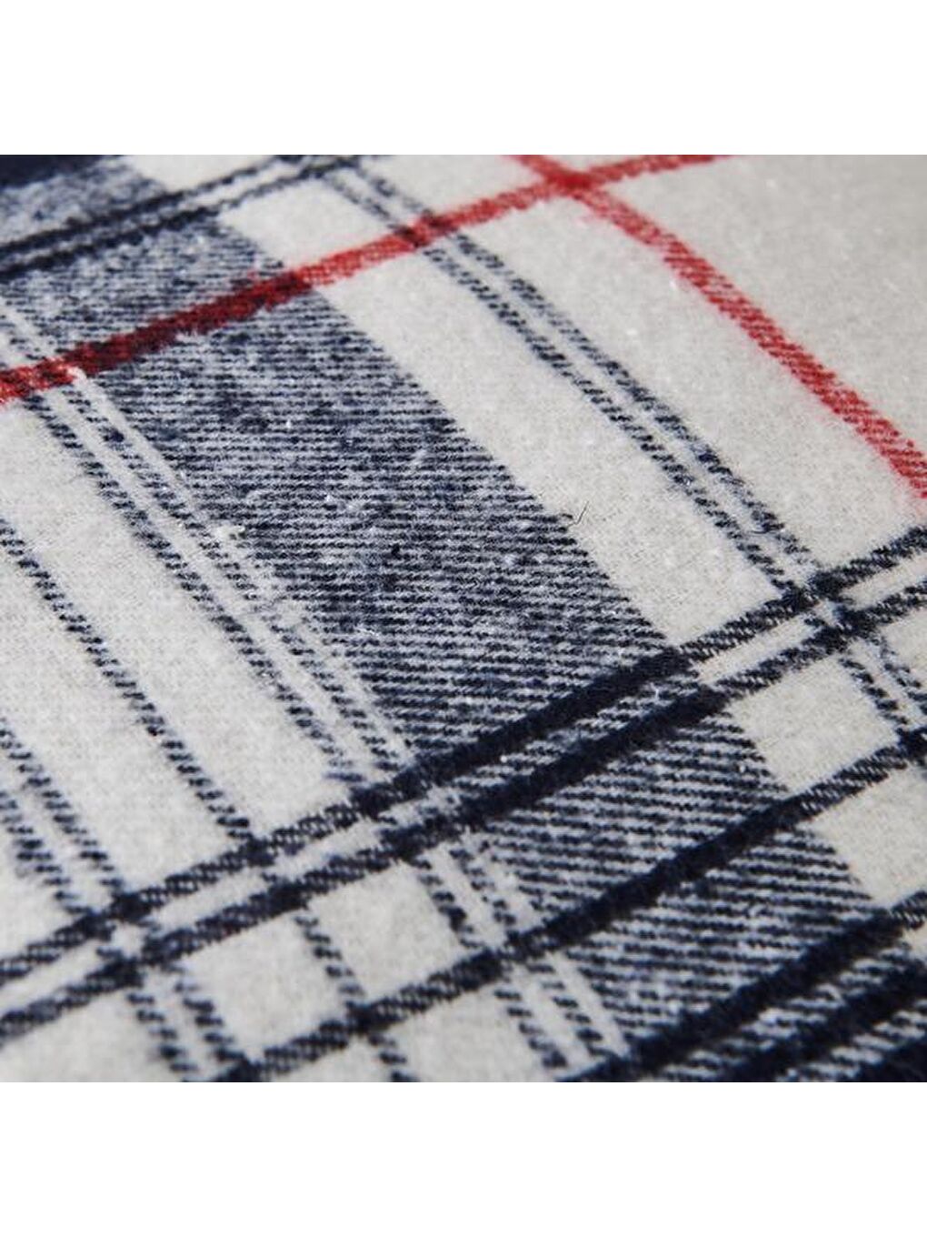 Karışık Ekose Desenli Kırlent - Renkli - 40x40 cm-2